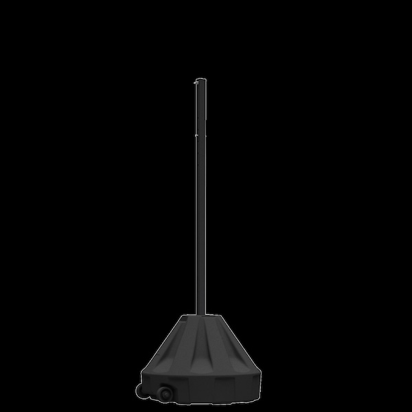 Plasticade , Plastic Black, Matte, 60 in L, 16.5 in D UVRAP24BK-60BKPK - main